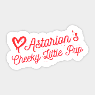 Astarions Cheeky Little Pup Sticker